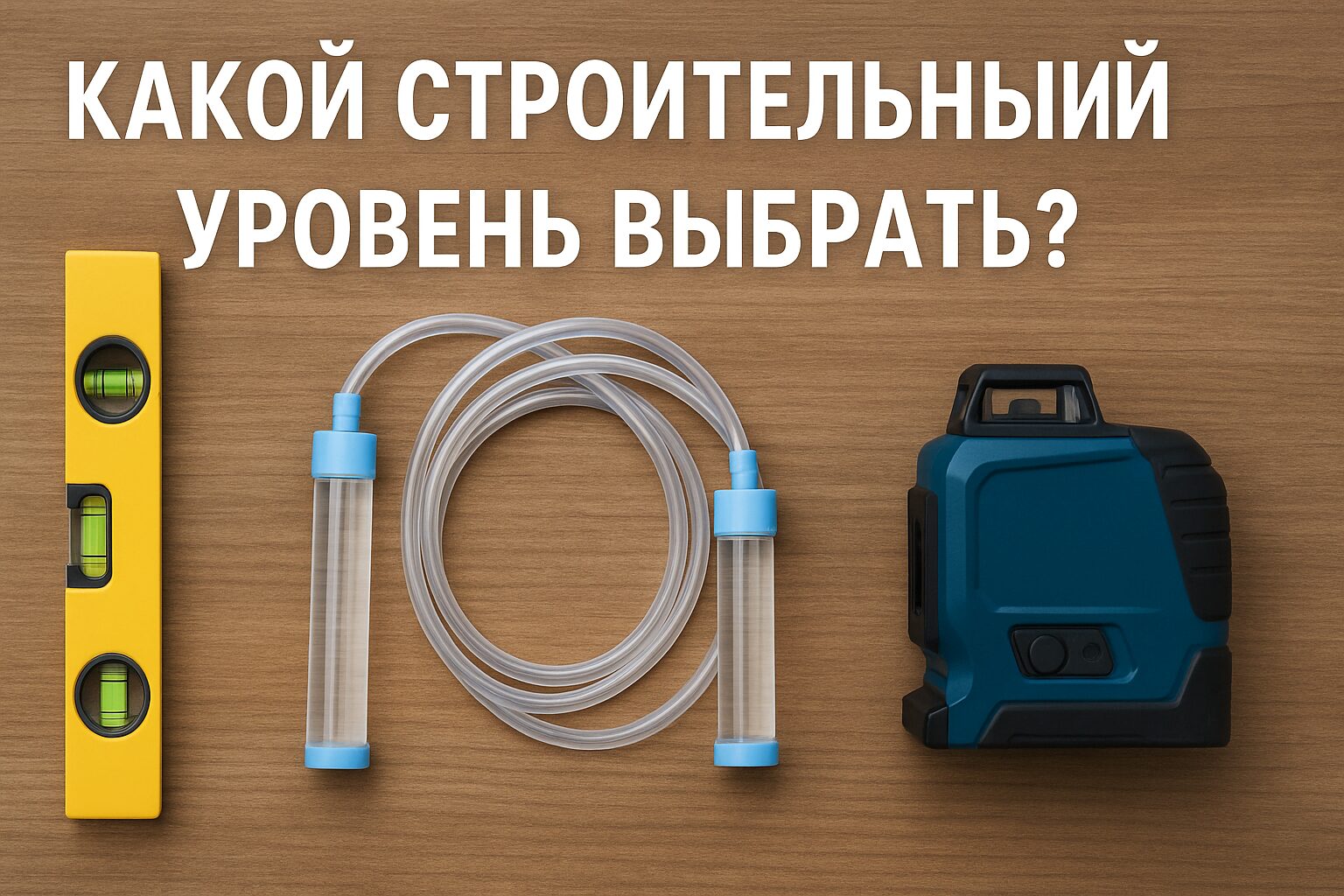 Три строительных уровня