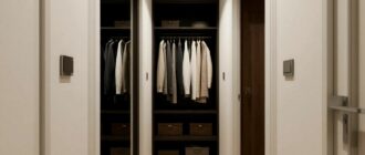 Узкий шкаф в прихожую глубина 30–35 см